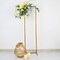 5 ft Gold Metal Floral Display Frame Rectangle BACKDROP STAND Wedding Arch Party